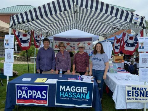 Maggie Hassan Booth