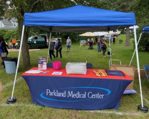 Parkland Medical Center Booth